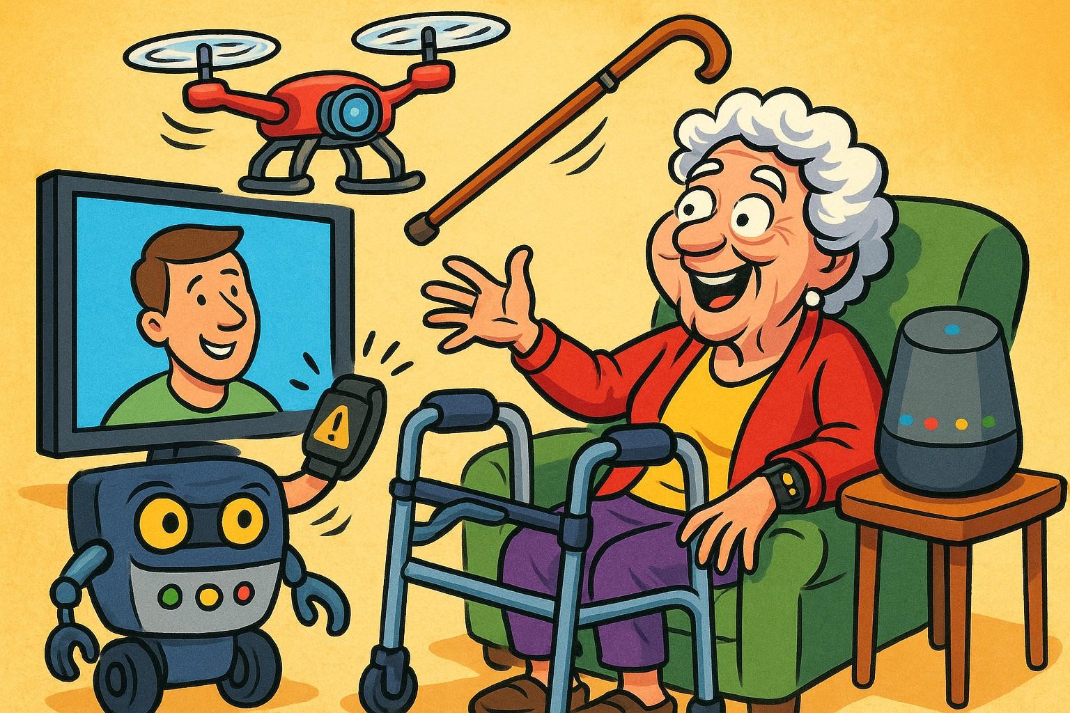 Four types of technology that can help you remain independent as you age
