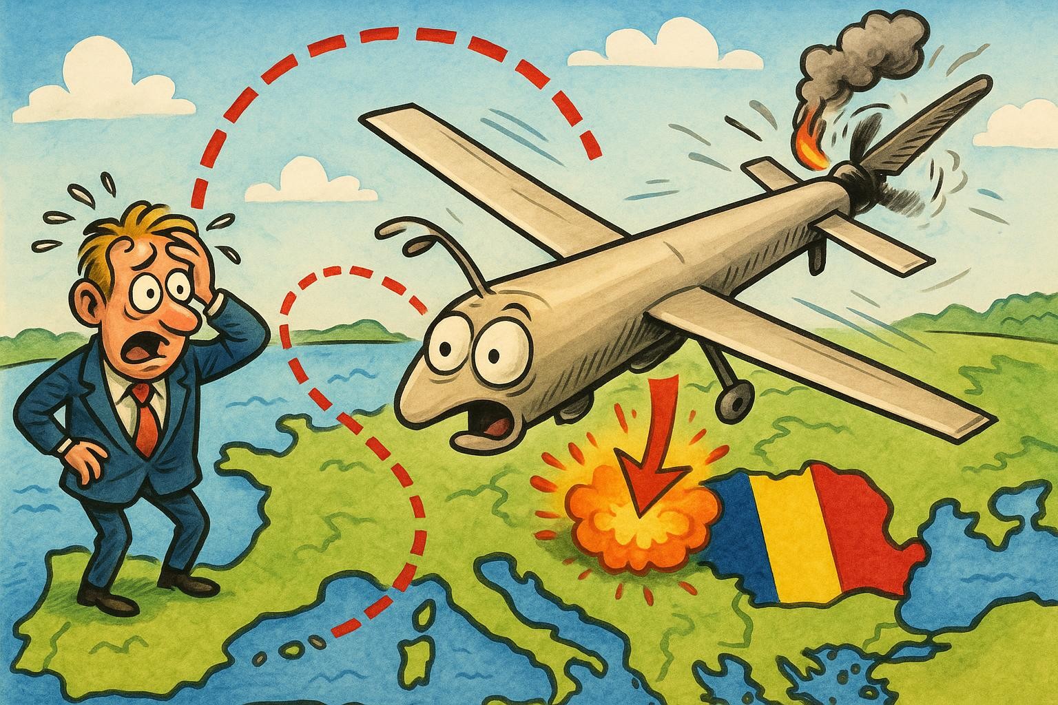 Bumbling Drone Sparks Europe's Latest Crisis: Confidence in Detours