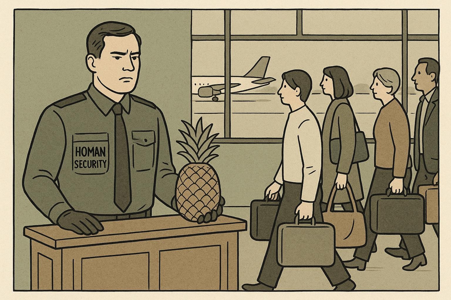 Homeland Security Decides Tropical Fruit More Important Than Preventing Chaos in Sanctuary Airport Customs