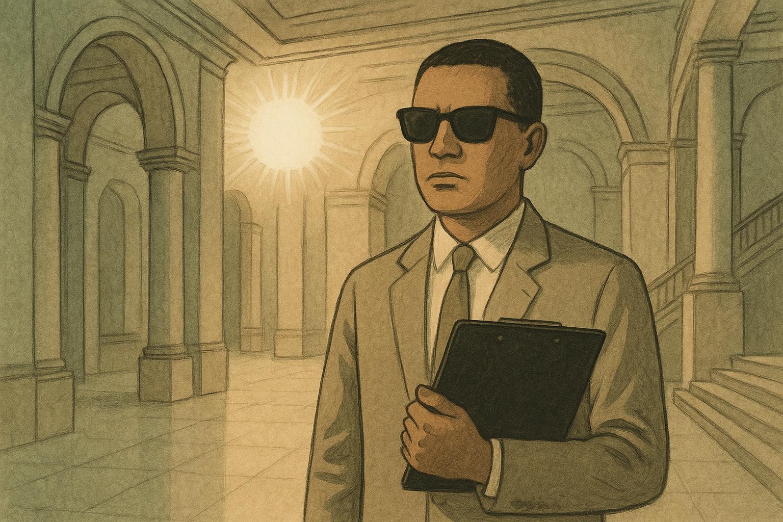 Nation's Health Ministry Staff Now Require Sunglasses Indoors Due to Unidentified Indoor Sun